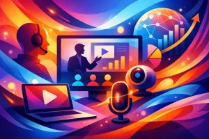 Transmissão de eventos híbridos e digitais 23 Como planejar webinar corporativo profissional