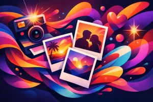 Case de engajamento com fotos instantâneas