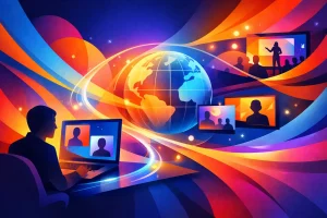 Como transmitir convenção corporativa online